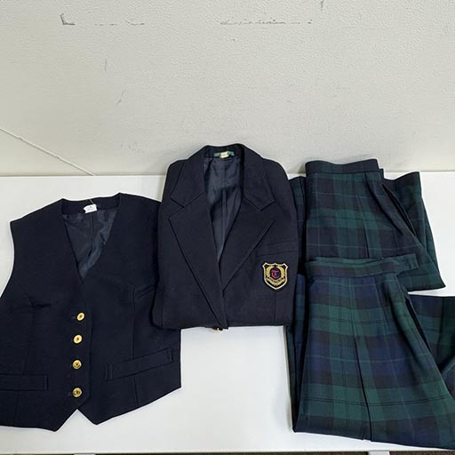 茨城県立筑波高等学校-他-女子制服単品-3校分まとめて